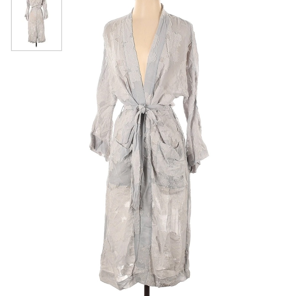BOHO Aritzia Embroidered Lace Kimono